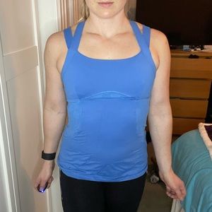 Lulu Lemon Strappy Workout Top
